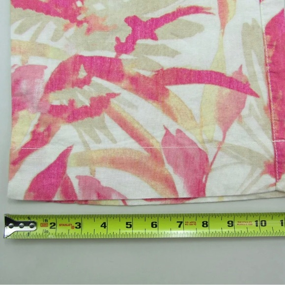 Chico’s Ultimate Fit Wide Leg Pants SZ 2.5 Regular Havana Shores Linen NWT - Picture 9 of 14